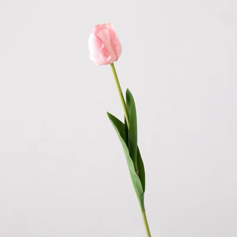 Buket af lyserøde tulipaner