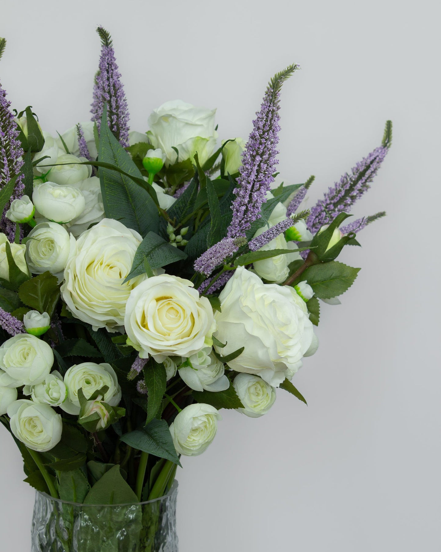 Lavender Mist | naturtro kunstig buket