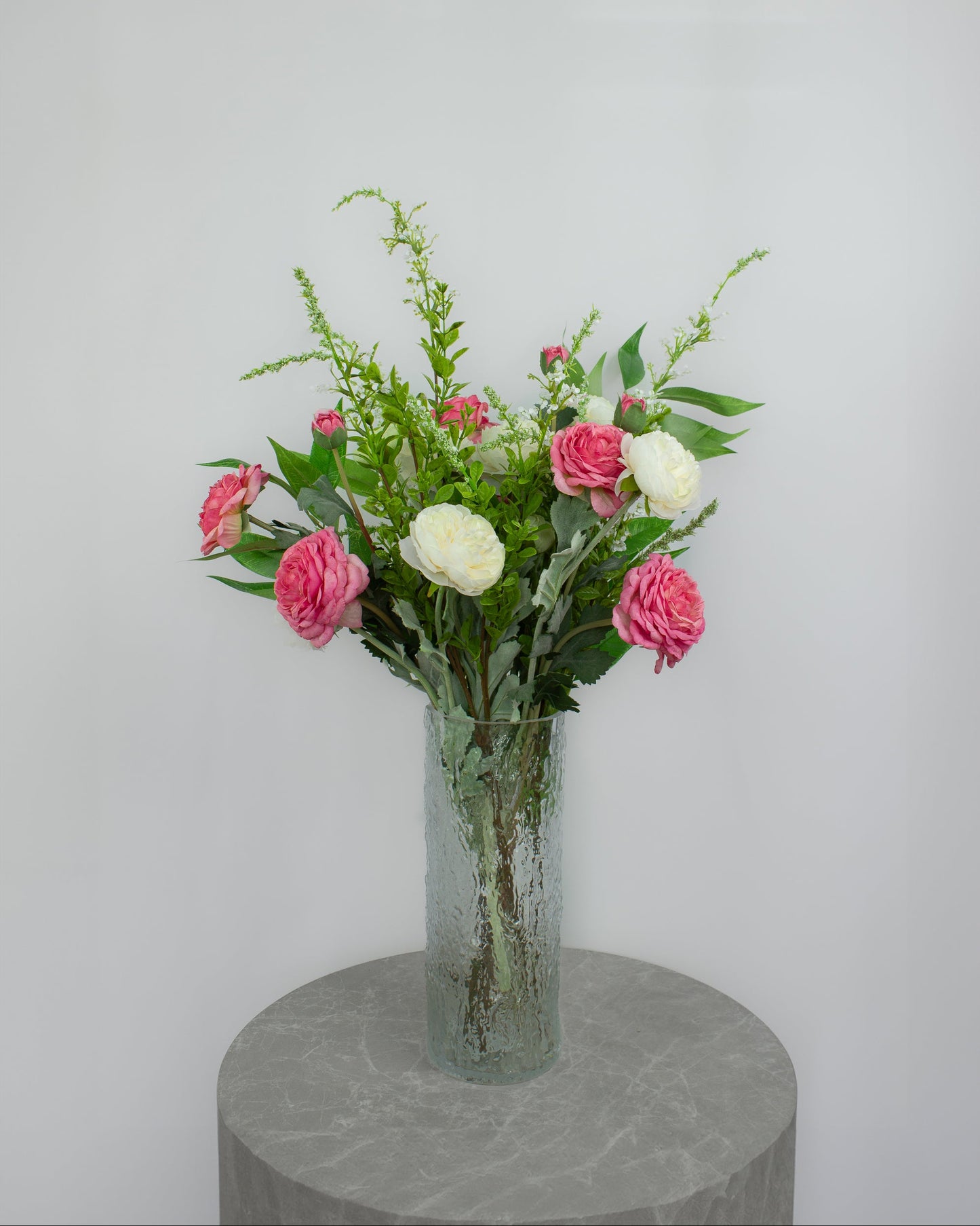 Rosy Grace | naturtro kunstig buket