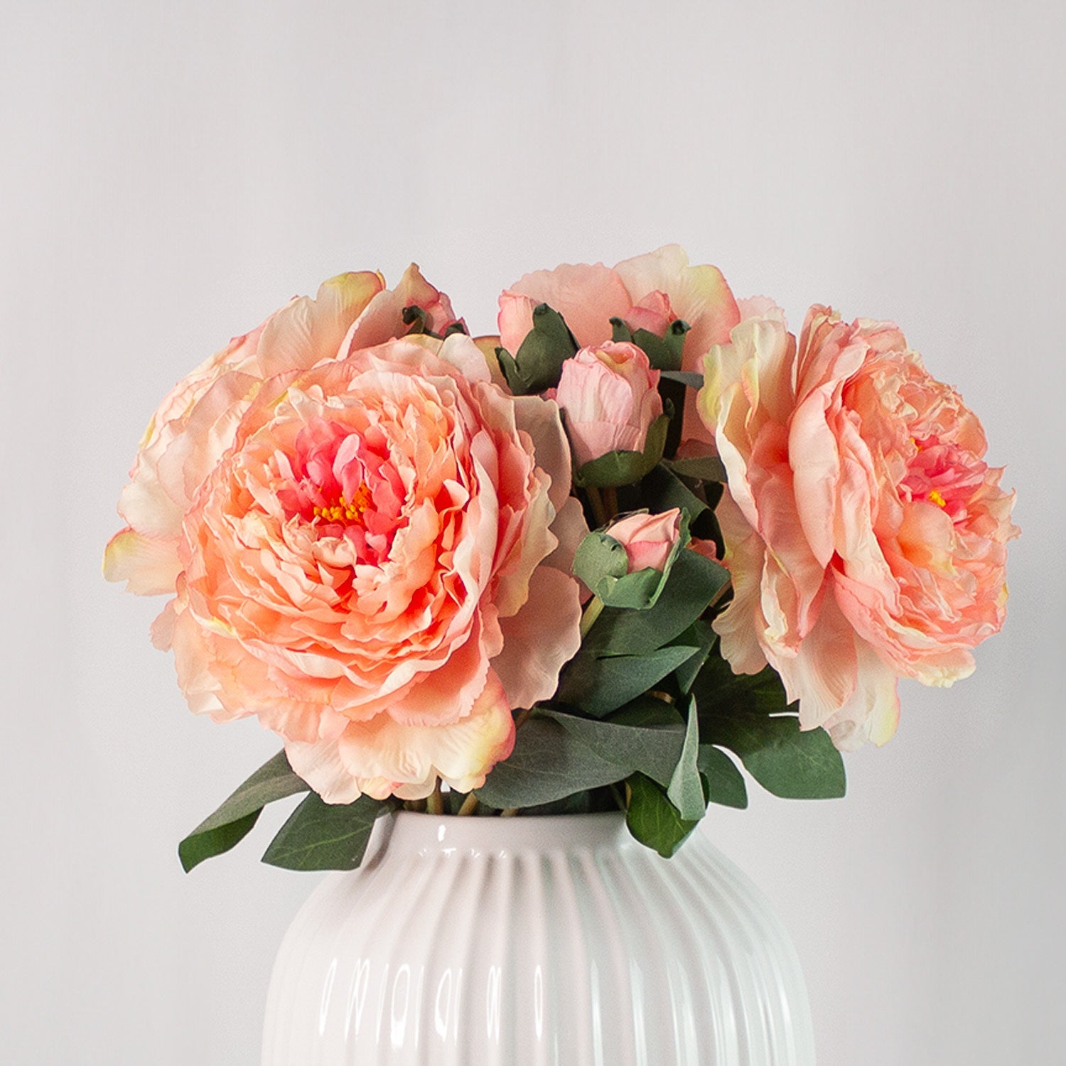 Buketter med Kunstige Pæoner