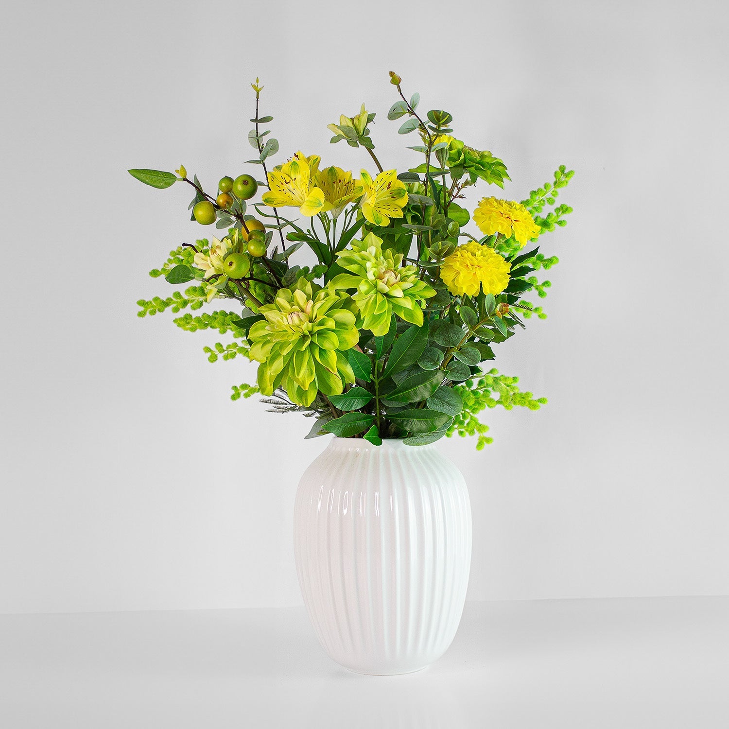 Gule Kunstige Buketter