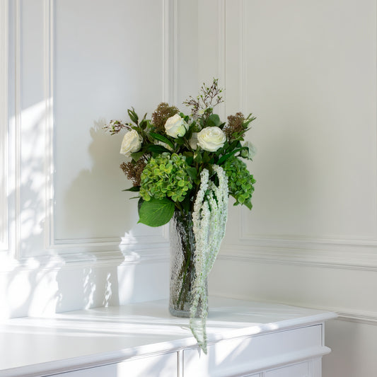 Whitewood | naturtro kunstig buket