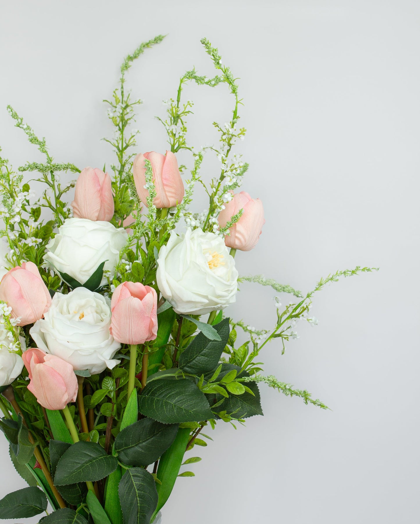 Blush Whisper | naturtro kunstig buket