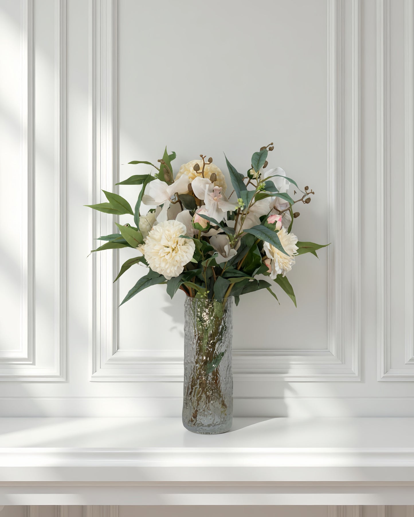 Kunstig Desert Bloom en moderne statement-buket i et nordisk hjem.