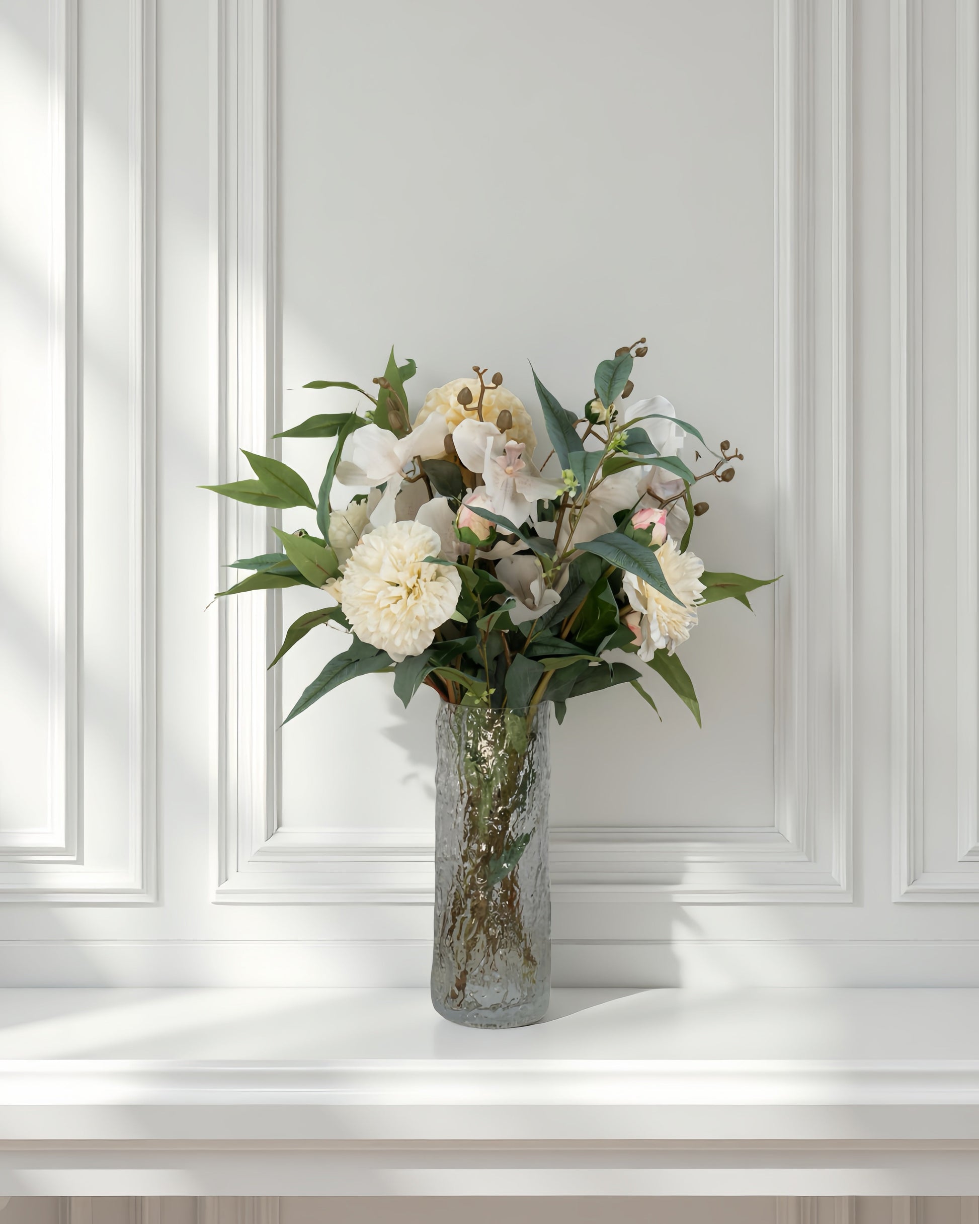 Kunstig Desert Bloom en moderne statement-buket i et nordisk hjem.