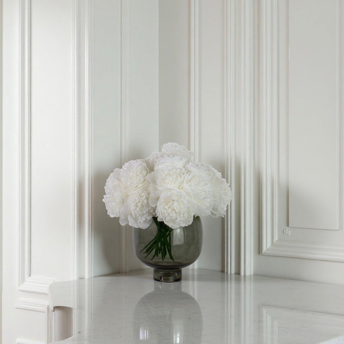 Snow Peonies