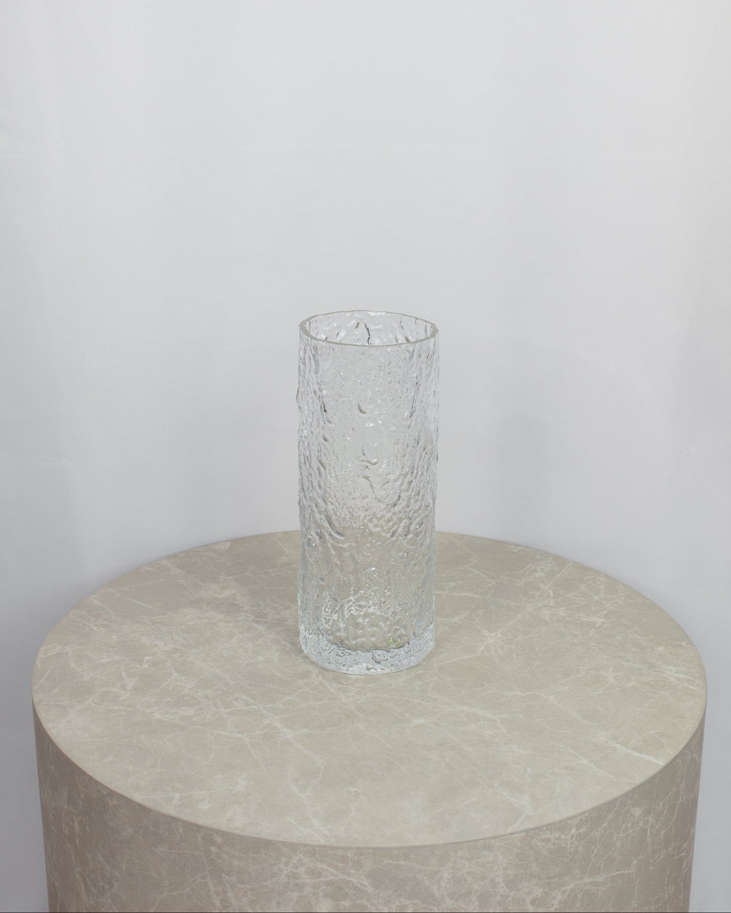 Lav glasvase | 24 cm