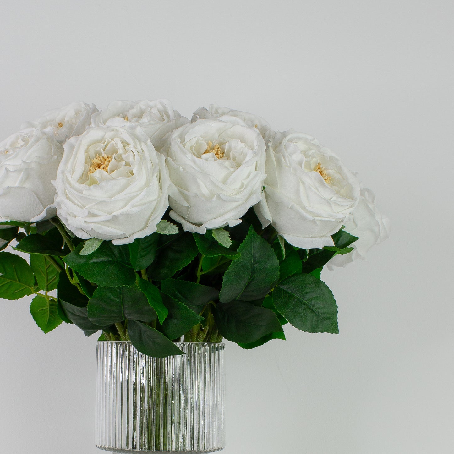 English garden roses | lifelike artificial bouquet