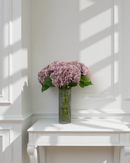 Purple Hydrangea | lifelike artificial bouquet