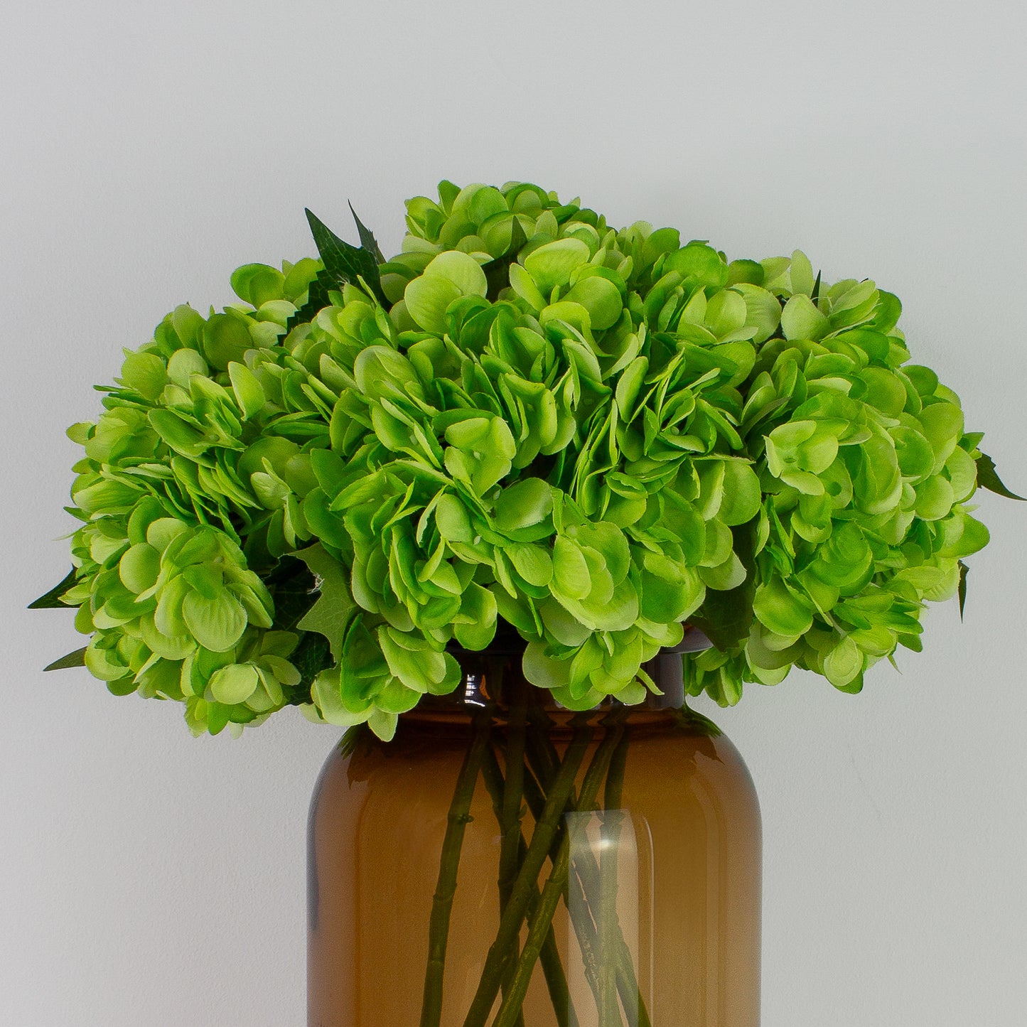 Lime green hydrangea | lifelike artificial bouquet