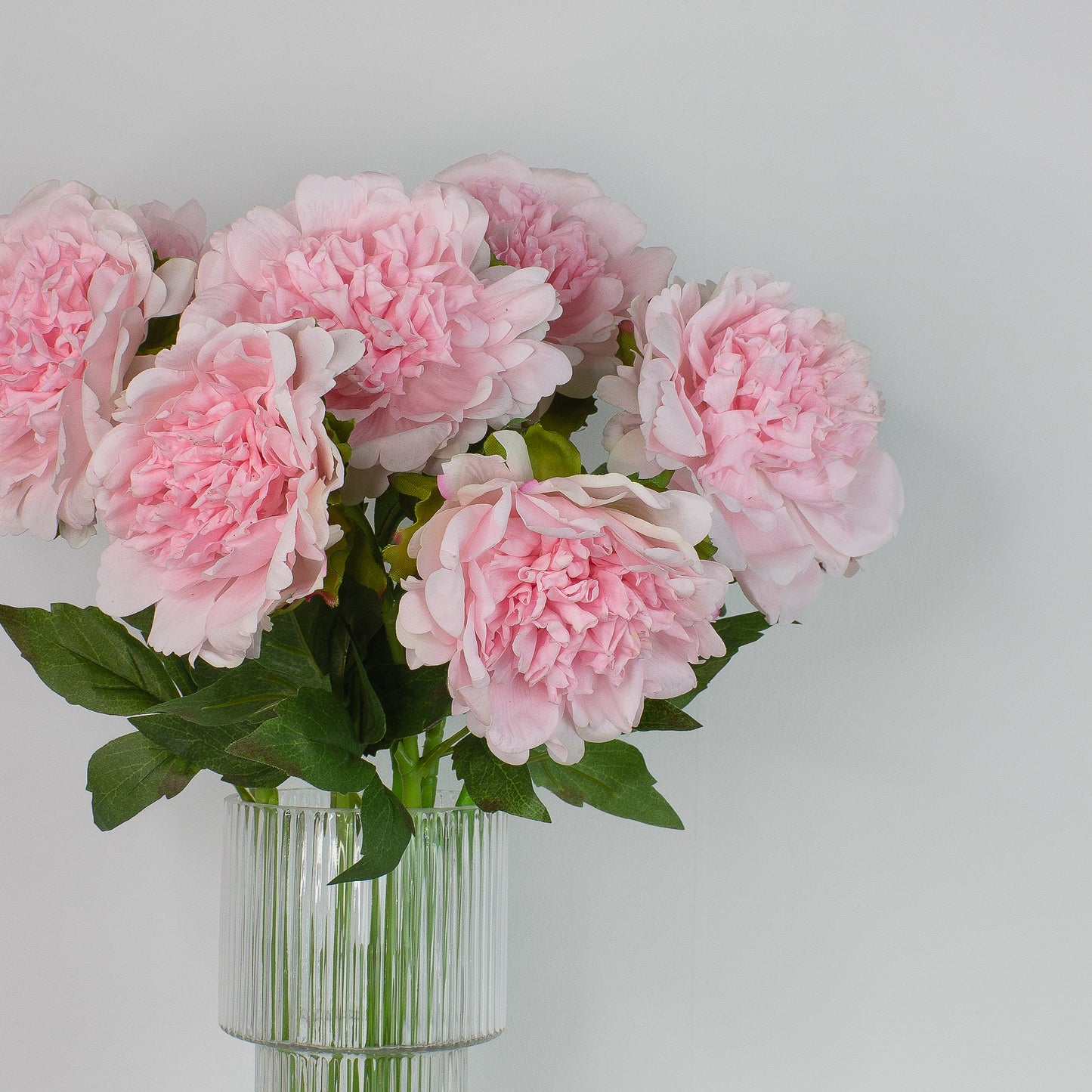 Pink peonies | lifelike artificial bouquet