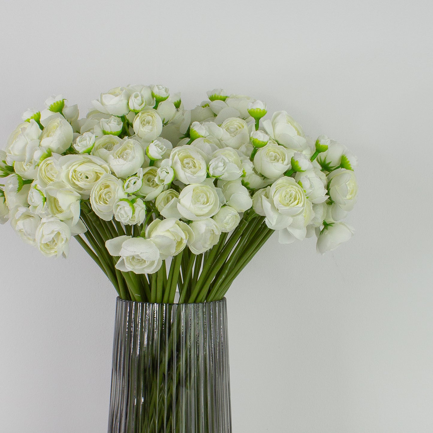 Mini ranunculus white | lifelike artificial bouquet
