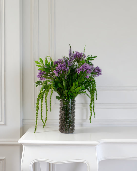 kunstig lilla buket 